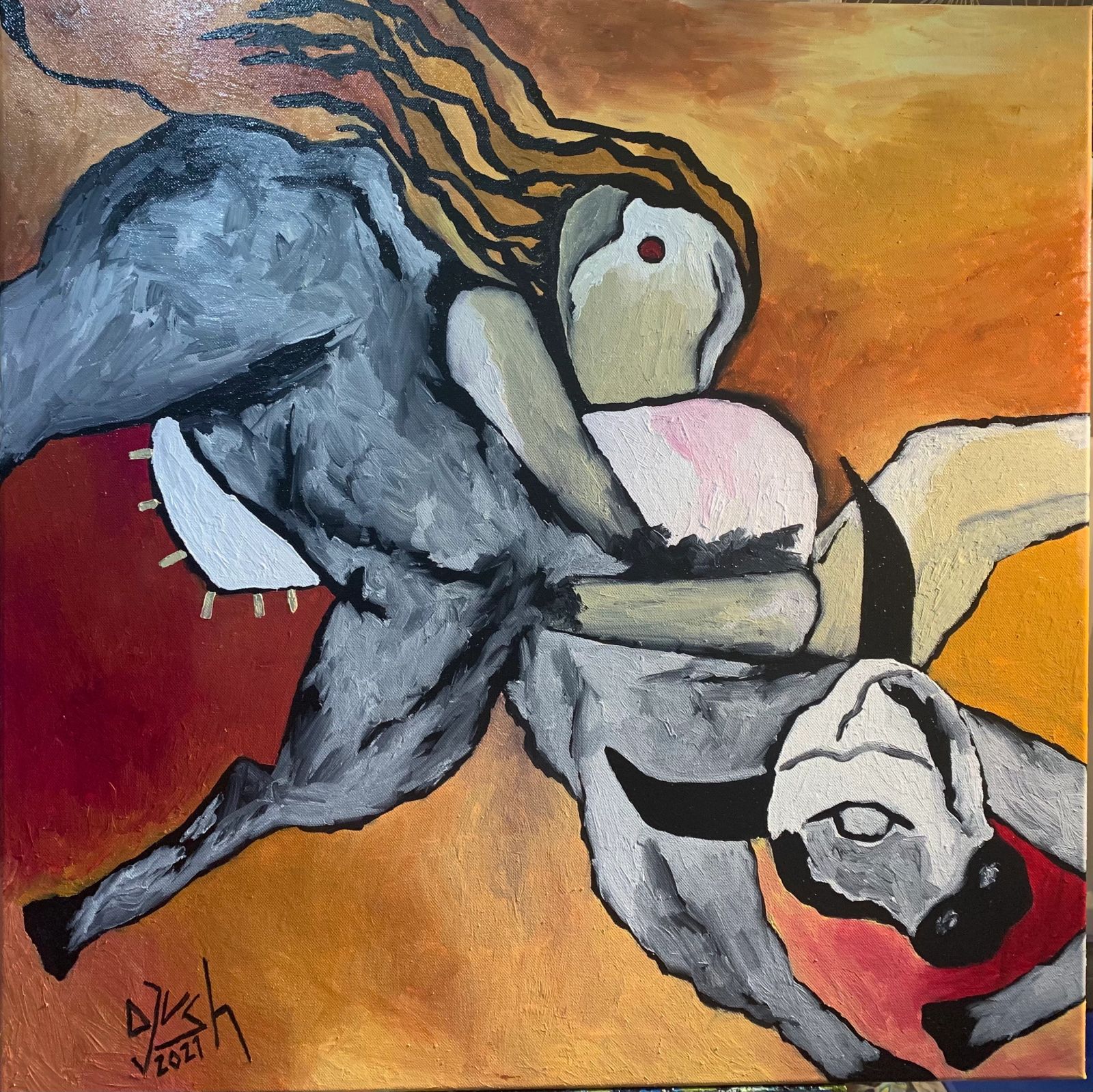 Quintessential Union painting